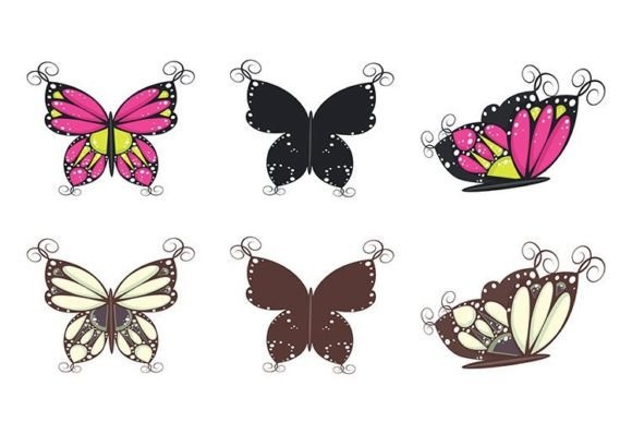 Colorful Decorative Butterflies: A Strategic Asset for Visual Communication
