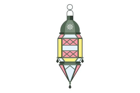 Decorative Lantern with Arabesque Ornament