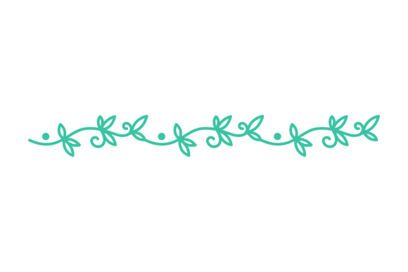 Elegant Text Break Decorative Hand Draw