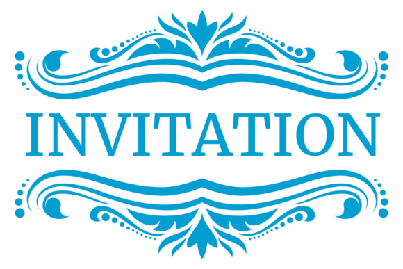 Invitation Decorative Header. Calligraph