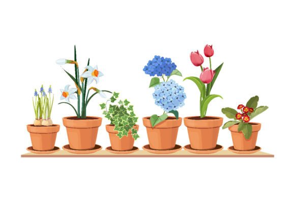 Spring Flowers. Floral Decorative