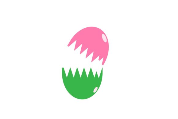 The Art and Utility of the Rainbow Colored Decorative Egg Vector