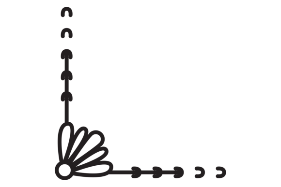 The Art of the Decorative Flower Corner: Elevating Design with Hand-Drawn Doodles