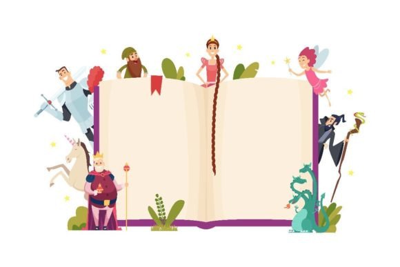 The Art of the Fairy Tale Frame: Transforming Digital Spaces with Decorative Fantasy Backgrounds