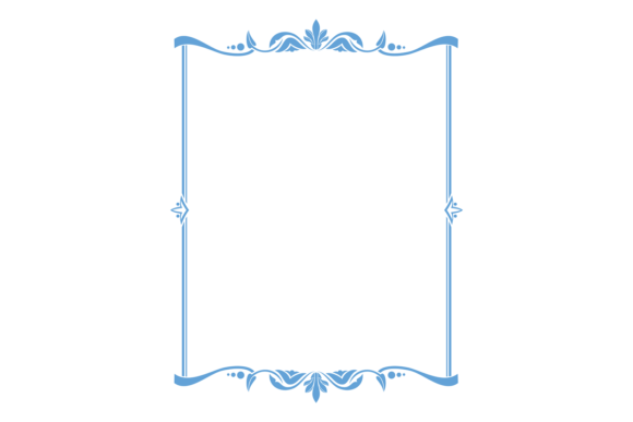 Vintage Blank Frame Design