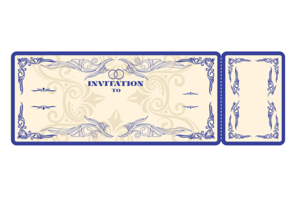 Wedding Invitation Template. Decorative: Mastering the Art of Vintage Elegance